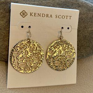 Kendra Scott Madina Gold Earring- New
